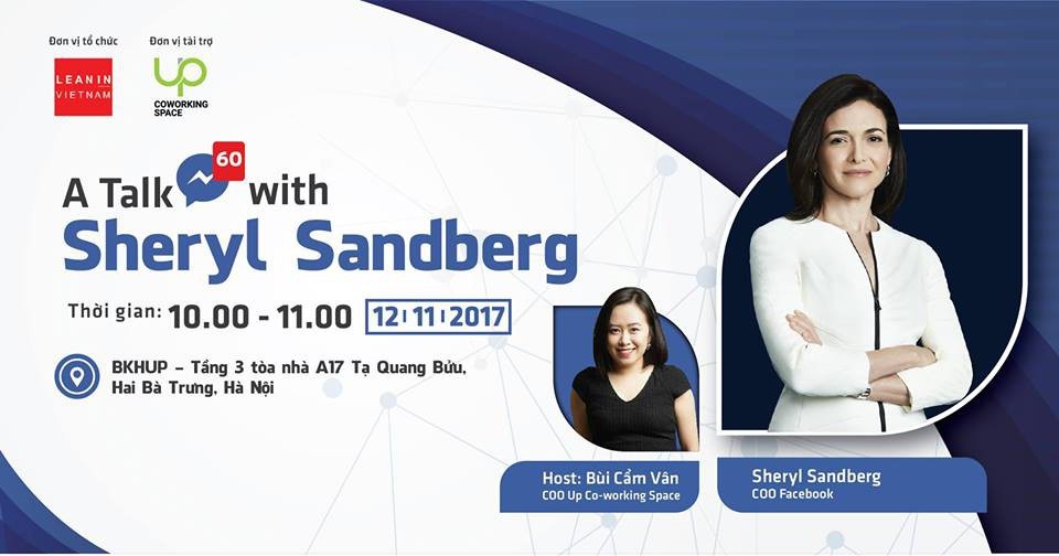 Người phụ nữ quyền lực của Facebook sắp tới dự talkshow ở Hà Nội - 1 Người phụ nữ quyền lực của Facebook sắp tới dự talkshow ở Hà Nội - 1