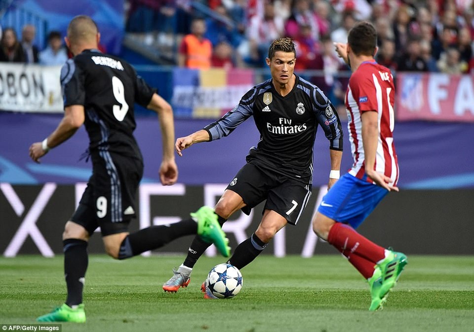 Những khoảnh khắc Real Madrid bại trận trên sân của Atletico - 11
C.Ronaldo đã không thể lập hattrick như ở lượt đi