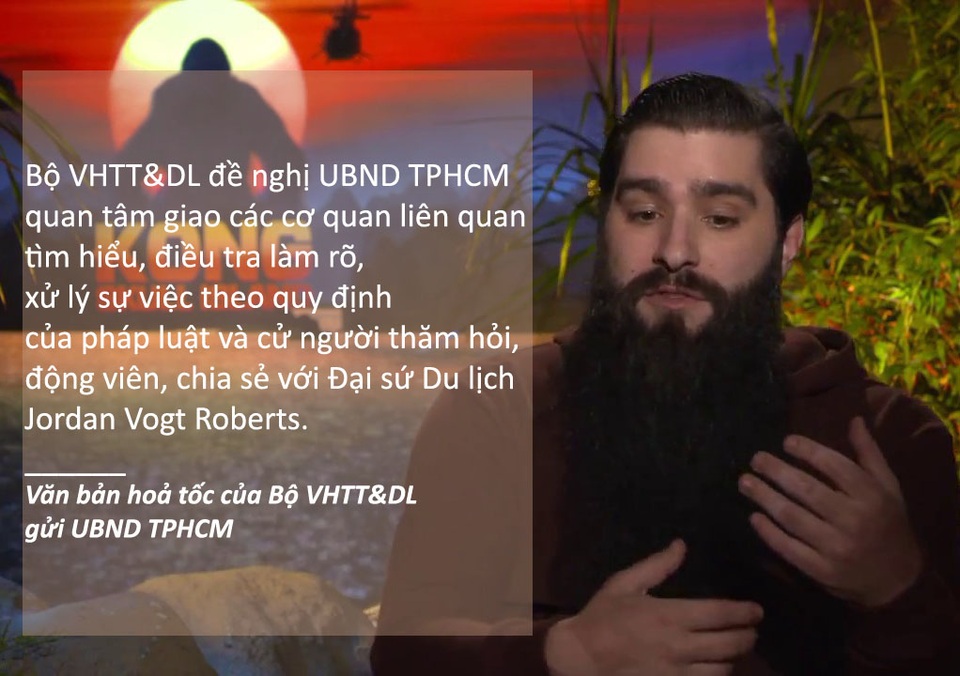 Vợ nghệ sĩ Xuân Bắc tố đồng nghiệp và đại sứ du lịch bị hành hung - 6 Xem thêm: Bộ Văn hoá đề nghị điều tra rõ vụ đạo diễn phim “Kong: Skull Island” bị hành hung
Đạo diễn “Kong: Skull Island” bất ngờ bị hành hung tại TPHCM
Đạo diễn phim “Kong” mong việc bị hành hung không xuất hiện trên báo chí quốc tế