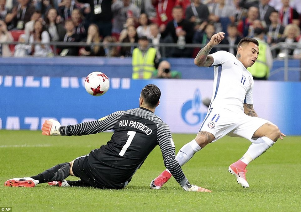 C.Ronaldo bất lực, Bồ Đào Nha tan mộng tại Confederations Cup - 9
Trận đấu diễn ra khá căng thẳng và quyết liệt