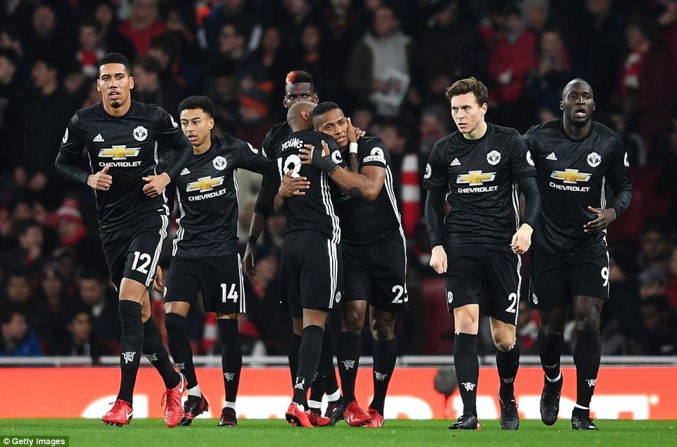 Arsenal 1-3 MU: Cú đúp của Lingard, Pogba nhận thẻ đỏ - 3
MU giành chiến thắng ngọt ngào 3-1 trên sân Arsenal