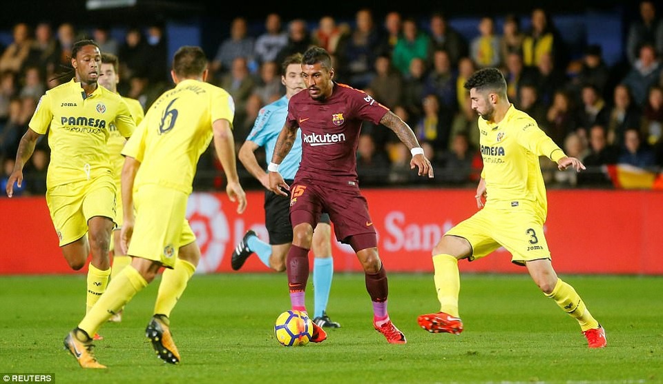 Villarreal 0-2 Barcelona: Messi và Suarez ghi bàn - 2
Villarreal đã gây ra nhiều khó khăn cho Barcelona
