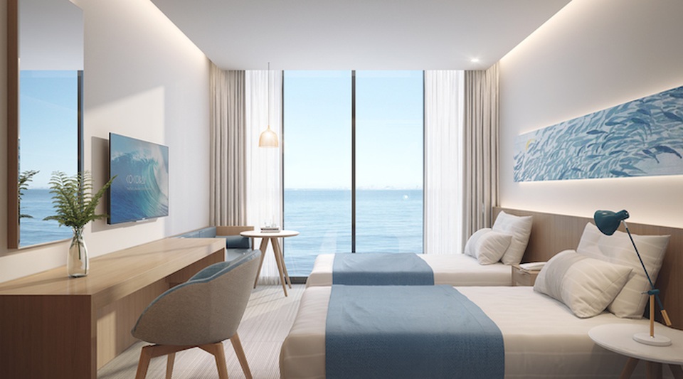 Condotel kiến trúc sóng biển độc đáo hút nhà đầu tư - 5 Các căn Studio Kép đều được thiết kế tối ưu về công năng sử dụng, mực thước về kiến trúc và hoàn hảo trong bố trí nội thất.