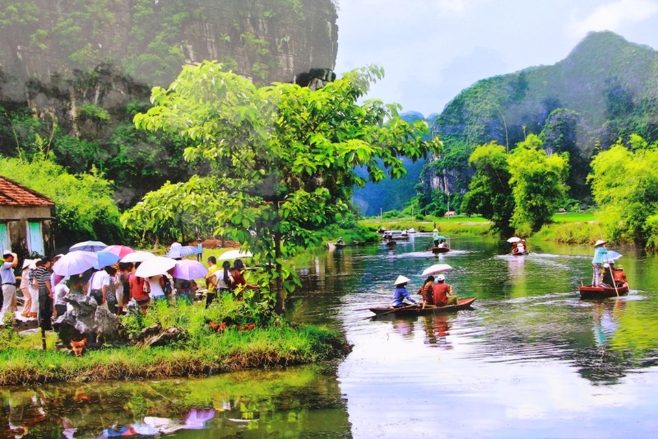 Ngắm “non nước Ninh Bình” qua ảnh - 5 Thung nắng (ảnh: Đào Minh Tiến)