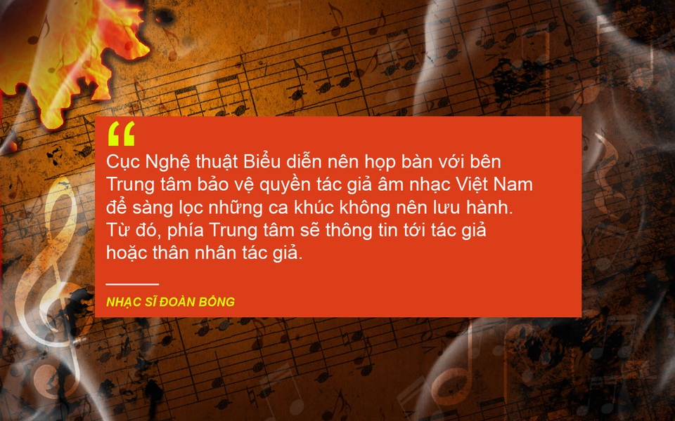 Dư âm chuyện cấp phép ca khúc và văn hóa ứng xử trong showbiz - 2 Xem thêm: Ca khúc Nhớ mùa thu Hà Nội sao không bị cấm?