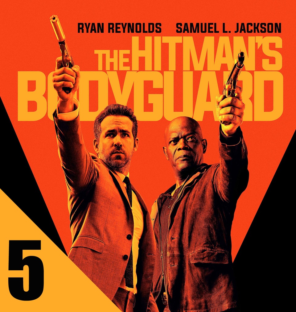 Phim kinh dị 18+ “Gã hề ma quái” xô đổ nhiều kỷ lục ngoài phòng vé - 7 “The Hitman’s Bodyguard” (Vệ sĩ sát thủ) đứng trong top 5 với doanh thu 3,6 triệu USD. Đây tiếp tục là một phim 18+ với mức kinh phí sản xuất 30 triệu USD. Hiện tại, phim đã thu về từ phòng vé Bắc Mỹ 70 triệu USD sau 5 tuần ra rạp.