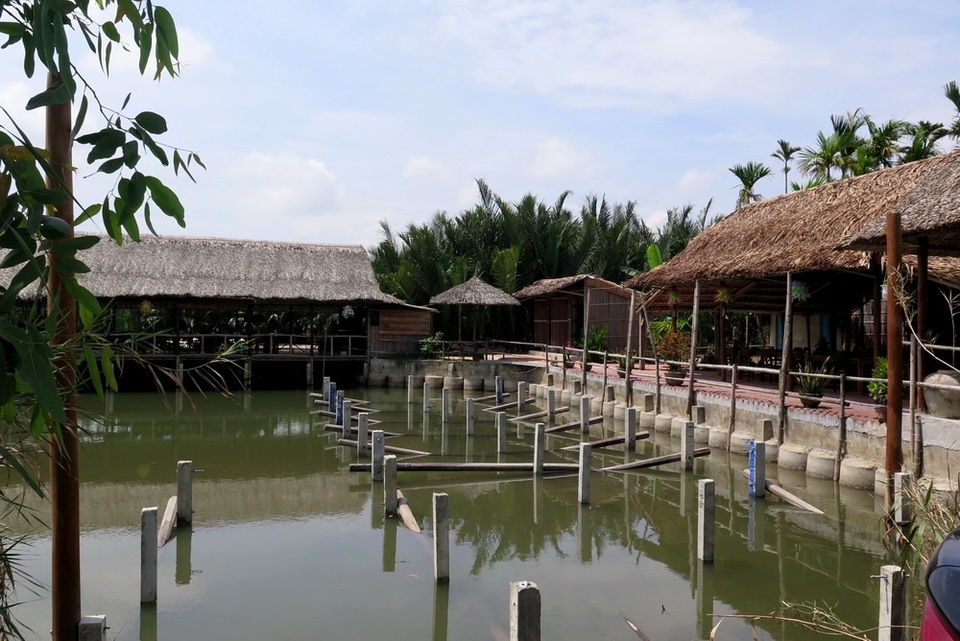 “Băm nát” rừng dừa nước Bảy Mẫu để làm du lịch - 6 Nhà hàng đang mọc lên giữa rừng dừa