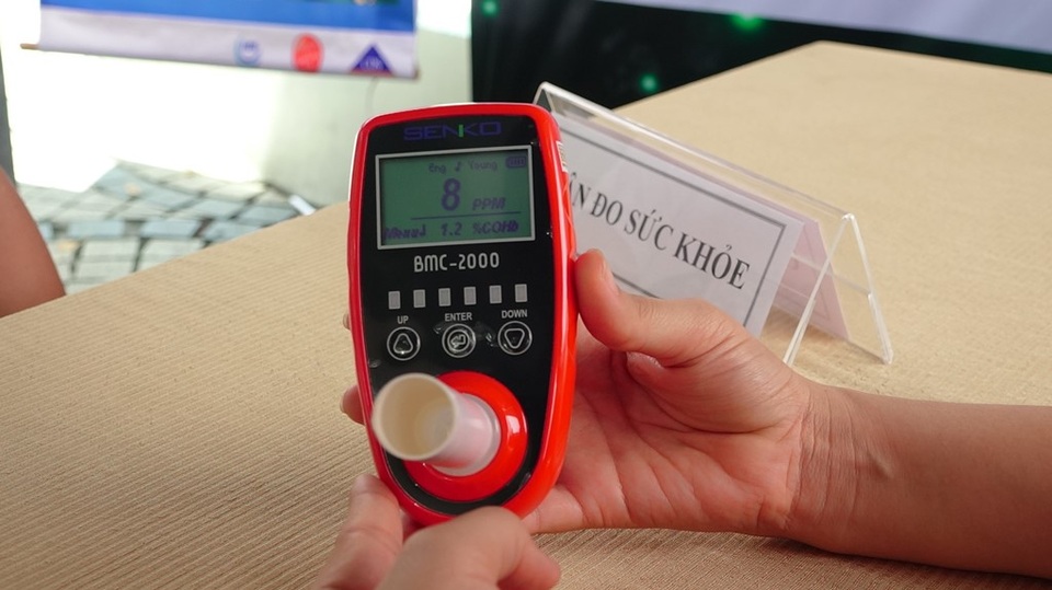 Thưởng thức ẩm thực và tìm hiểu cách… cai thuốc lá - 6 Do hút chưa lâu nên chỉ số không vượt qua mức 10.