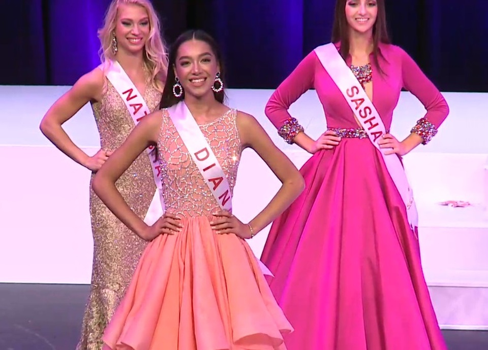 Diana là người đẹp đầu tiên được gọi tên lọt vào top 5.