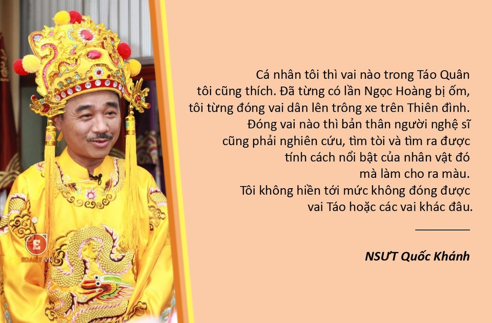 Hài Tết, Táo quân và đời sống âm nhạc - 4 Xem thêm: NSƯT Quốc Khánh sẽ không đóng Ngọc Hoàng trong Táo Quân 2018?
Đạo diễn Đỗ Thanh Hải bác tin Quốc Khánh không đóng Ngọc Hoàng trong Táo quân 2018