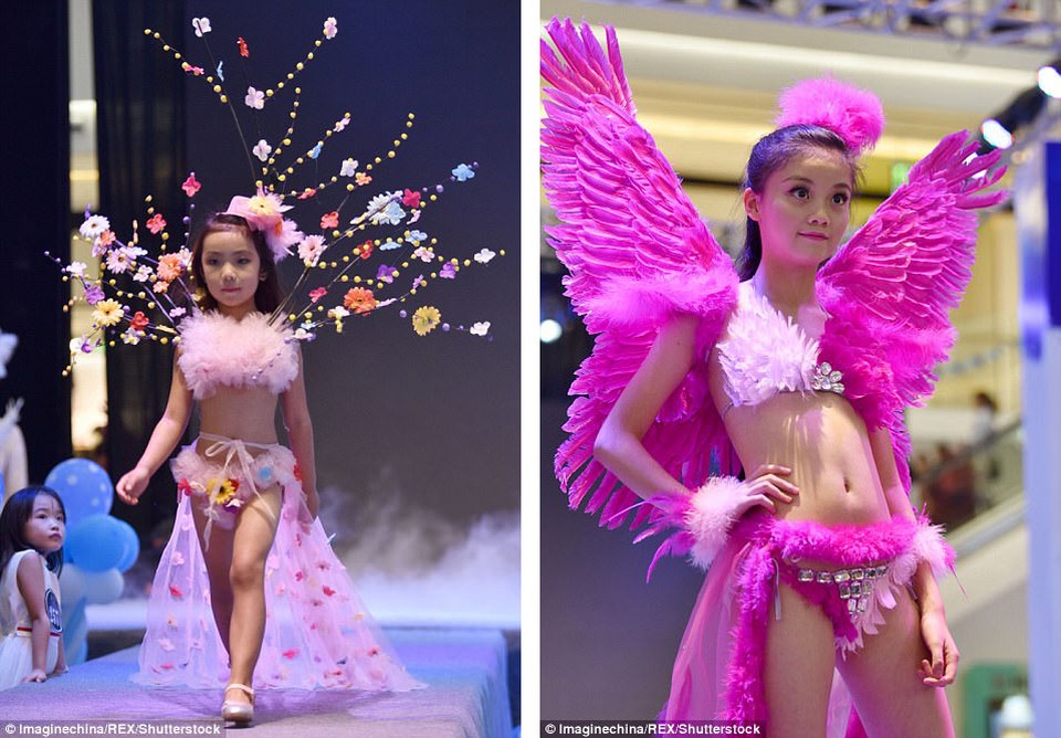 Dư luận Trung Quốc phản ứng show diễn “Victoria’s Secret nhí” - 2 Dư luận Trung Quốc cho rằng buổi trình diễn này không phù hợp với độ tuổi và hình ảnh nên được hướng tới của các bé gái.
