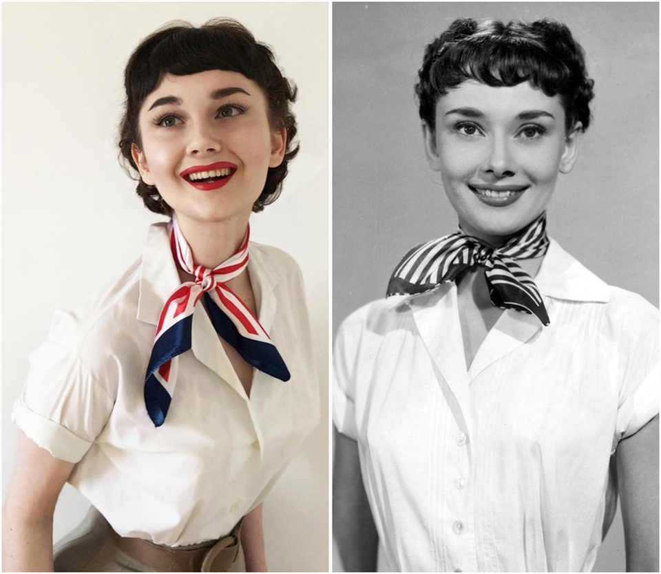 Phát sốt với cô gái được ví như “bậc thầy phù thủy” hóa trang - 7 Minh tinh Audrey Hepburn trong phim “Roman Holiday” (1953).