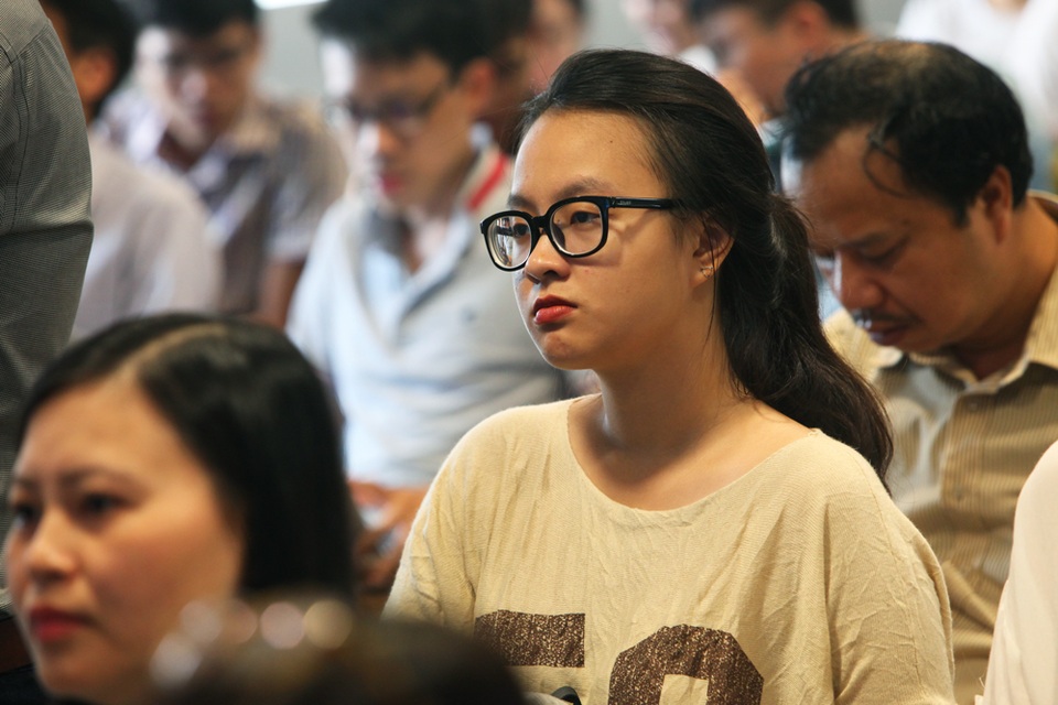 Startup sẽ là nhân tố giúp Việt Nam đột phá - 7
Đông đảo các bạn trẻ quan tâm đến khởi nghiệp đã tới dự chương trình. (Ảnh: Hữu Nghị)