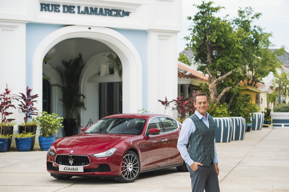 Sự giao thoa xứng tầm của Maserati và JW Marriott Phu Quoc Emerald Bay - 7 Ông Ty Collins - Tổng Quản lý khu nghỉ dưỡng JW Marriott Phu Quoc Emerald Bay