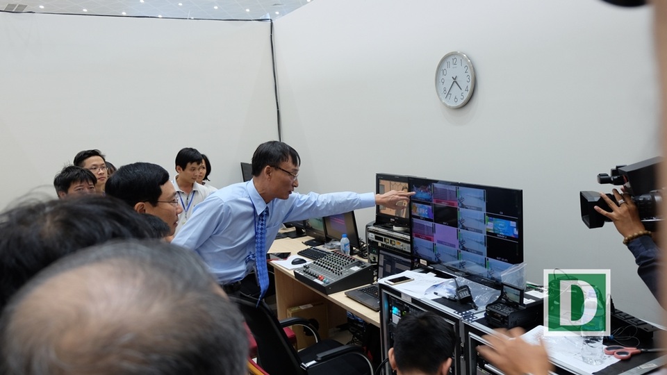 Phó Thủ tướng Phạm Bình Minh dự khai trương Trung tâm báo chí quốc tế APEC - 4 Phòng làm việc riêng của các cơ quan báo, đài ở Trung tâm