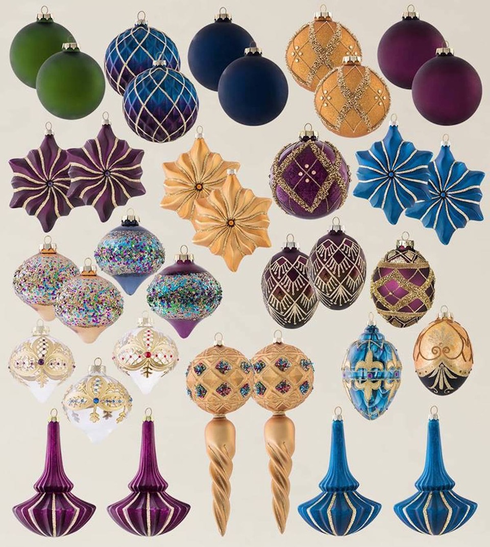 Nhập quả châu cao cấp, thông tươi từ Mỹ... về đón Giáng sinh - 6 Bộ quả châu có tên “thung lũng Napa” có giá 6,5 triệu đồng. (Ảnh: Diệp Nguyễn)