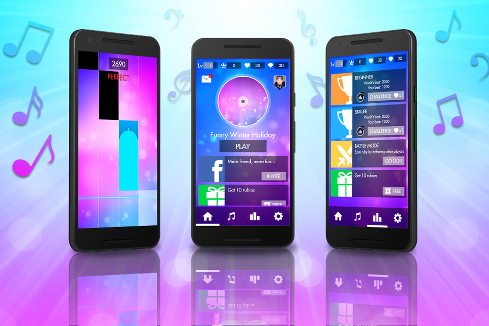 Một trò chơi của người Việt lọt top sản phẩm tốt nhất trên Google Play 2017 - 2 Trò chơi âm nhạc Magic Tiles 3 của studio Amanotes