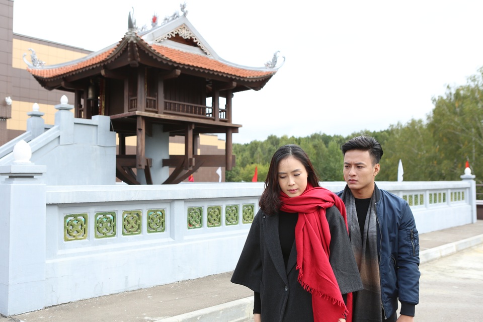 Hồng Diễm, Hồng Đăng “xông đất” Tết Đinh Dậu bằng phim quay ở Nga - 2 Đoàn phim đã rất kỳ công để tìm được những bối cảnh vừa lạ, vừa quen trên đất Nga.