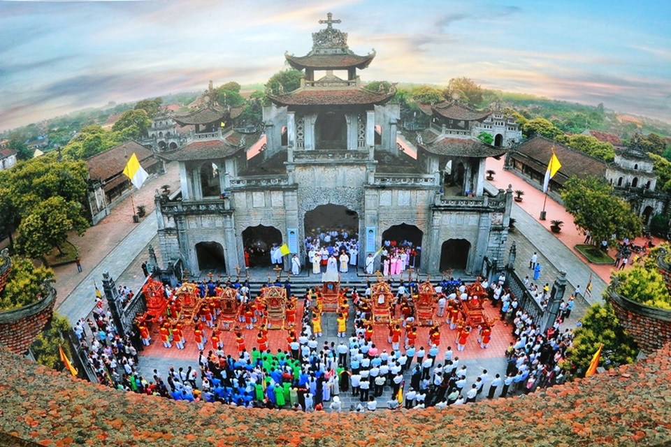 Ngắm “non nước Ninh Bình” qua ảnh - 8 Nhà thờ đá Phát Diệm (ảnh: Vũ Đức Phương)
