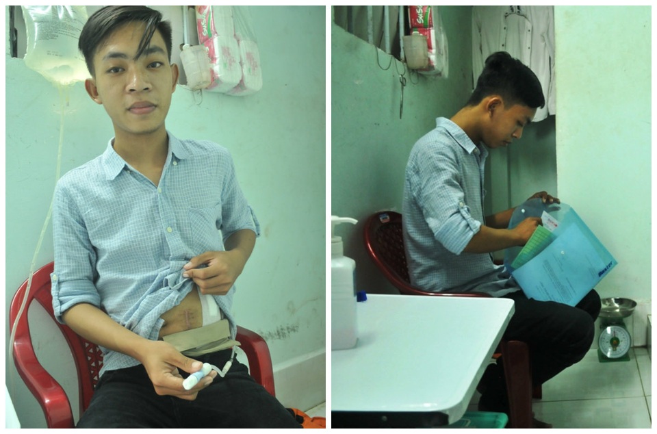 Thương cậu sinh viên mồ côi cha mẹ, khốn đốn vì bệnh suy thận mãn - 4 Theo Na, nếu có máy chuyền dịch thì mỗi ngày Na chỉ cần chuyền một lần, tuy nhiên giá chiếc máy cả trăm triệu đồng nên Na không dám suy nghĩ tới