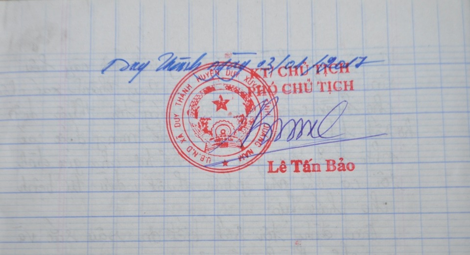 Thương bé 3 tháng tuổi mắc bệnh teo hẹp động mạch phổi và hở van tim ba lá - 8 Xác nhận hoàn cảnh khó khăn của gia đình