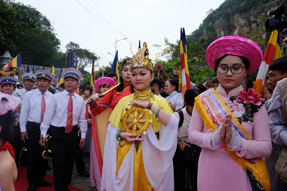 Chiêm ngưỡng hóa trang Bồ Tát trong lễ hội Quán Thế Âm - 8