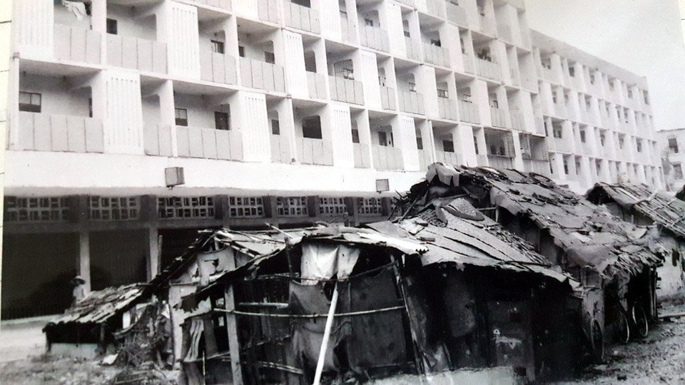 
Khu chung cư Giảng Võ những năm 1970 vẫn còn tồn tại đến tận bây giờ
