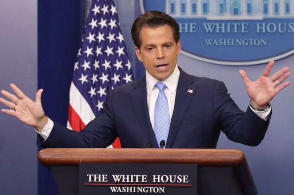 Ông Trump sa thải giám đốc truyền thông Nhà Trắng sau 11 ngày bổ nhiệm - 1 Giám đốc truyền thông Nhà Trắng Anthony Scaramucci (Ảnh: BBC)