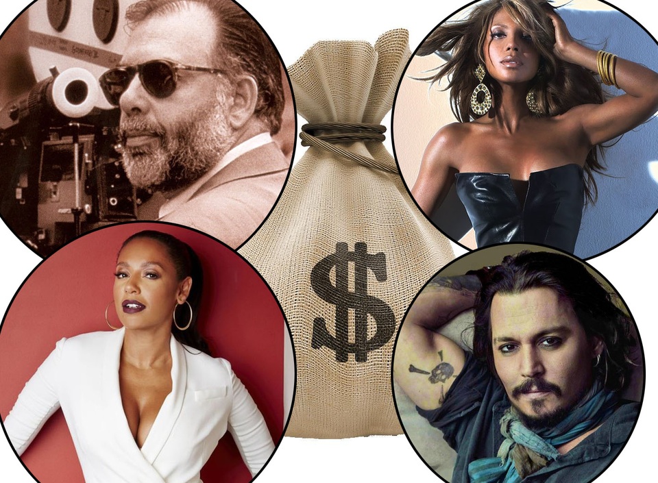 Các ngôi sao cũng phải “đau đầu vì tiền” - 1