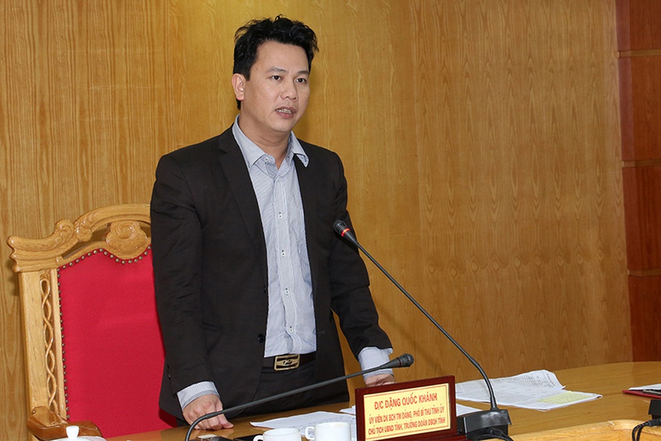 Chủ tịch tỉnh “lệnh” kiểm soát tài sản công, tặng quà Tết sai quy định - 1 Ông Đặng Quốc Khánh