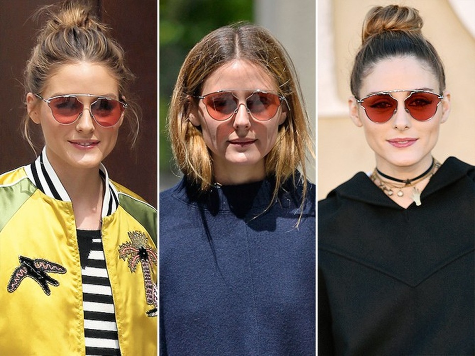“Sao” và những món đồ cưng - 8
Olivia Palermo sành điệu với kính Dior