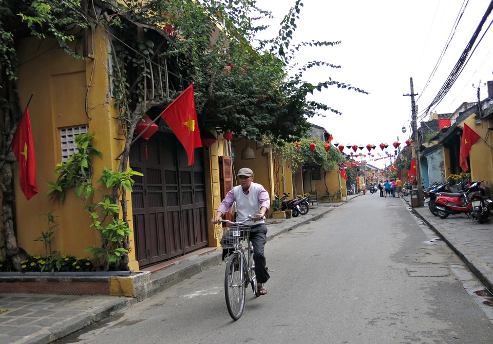 Không gian bình yên ngày Tết ở Hội An