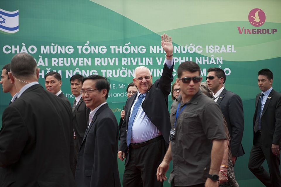 Tổng thống Israel và Phu nhân thăm Nông trường VinEco Tam Đảo - 2 Tổng thống Israel và Phu nhân thăm Nông trường VinEco Tam Đảo - 2