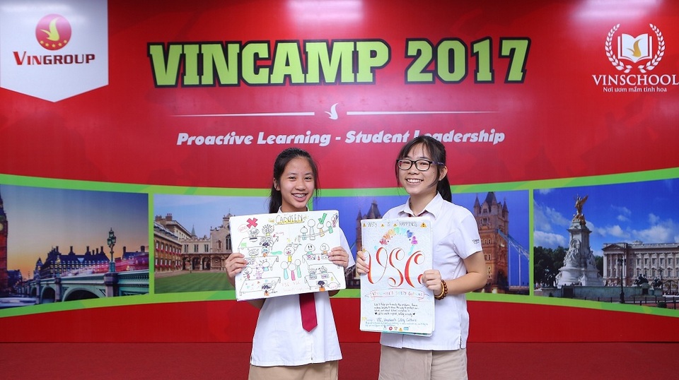 Học Sử kiểu mới: Tự vẽ tranh, dựng video Tiếng Anh độc đáo - 2 VinCamp là một trong những chương trình ngoại khóa bổ ích giúp học sinh phát huy năng lực, trau dồi phẩm chất cá nhân để chuẩn bị hành trang hội nhập toàn cầu.