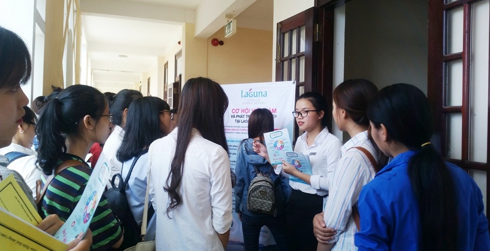 Hơn 1.300 việc làm cho sinh viên Đại học Ngoại ngữ Huế - 2 Hơn 1.300 việc làm cho sinh viên Đại học Ngoại ngữ Huế - 2
