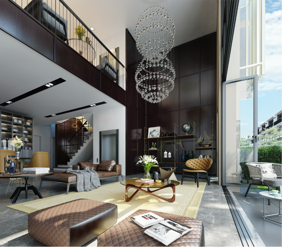 The Mansions – Biệt thự 4 tầng được trang bị thang máy riêng, lần đầu tiên có mặt tại Hà Nội - 2