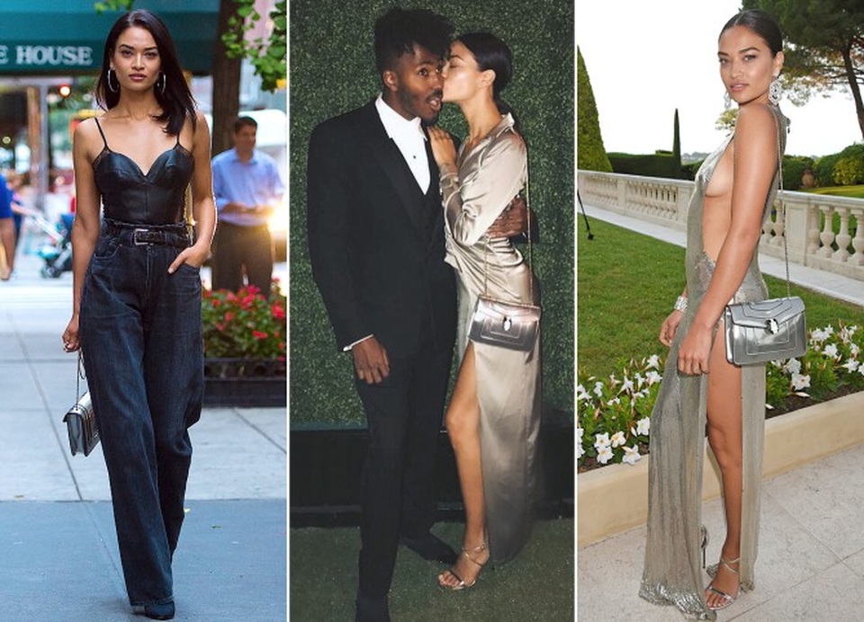 “Sao” và những món đồ cưng - 9
Shanina Shaik sành điệu với túi nghìn đô của Bulgari