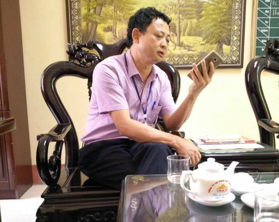 Giám đốc Sở Y tế nói gì vụ “chụp ảnh thu tiền” trong Trung tâm y tế thành phố? - 3 Ông Đặng Hữu Lục trong buổi làm việc với PV Dân trí.