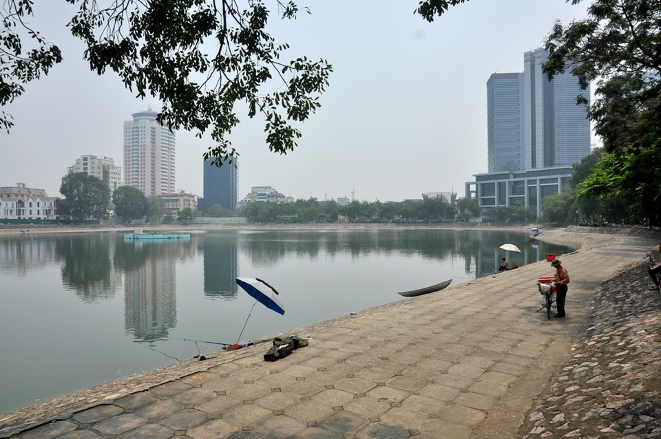 Toàn cảnh hồ Thành Công trước đề xuất cho lấp để xây nhà - 7 Toàn cảnh hồ Thành Công trước đề xuất cho lấp để xây nhà - 7