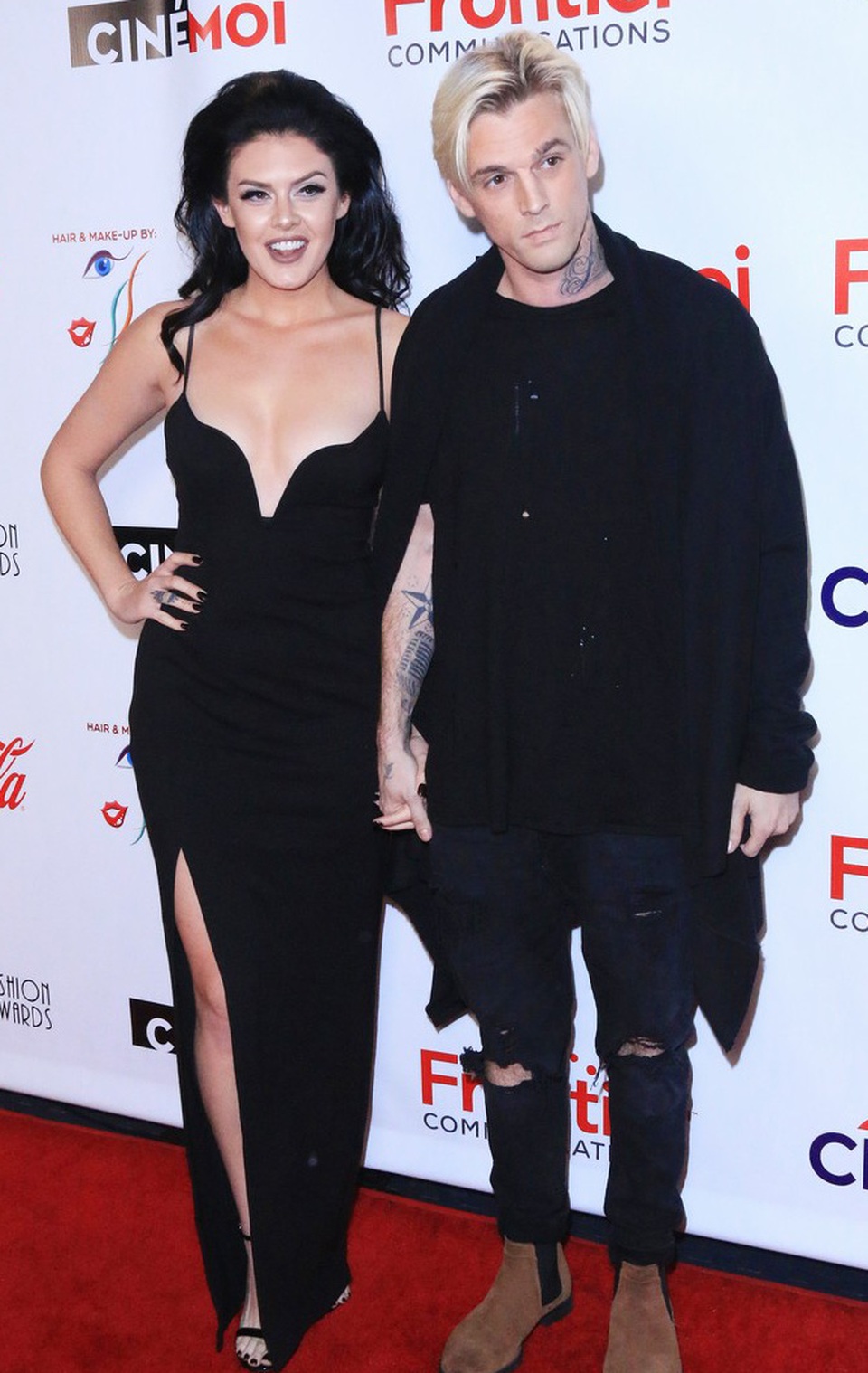 Aaron Carter: “Từ lúc 12 tuổi, tôi đã biết mình lưỡng tính” - 2
Aaron Carter và bạn gái cũ, Madison Parker, đã chia tay sau khi nam ca sĩ 29 tuổi thú nhận chuyện anh lưỡng tính.