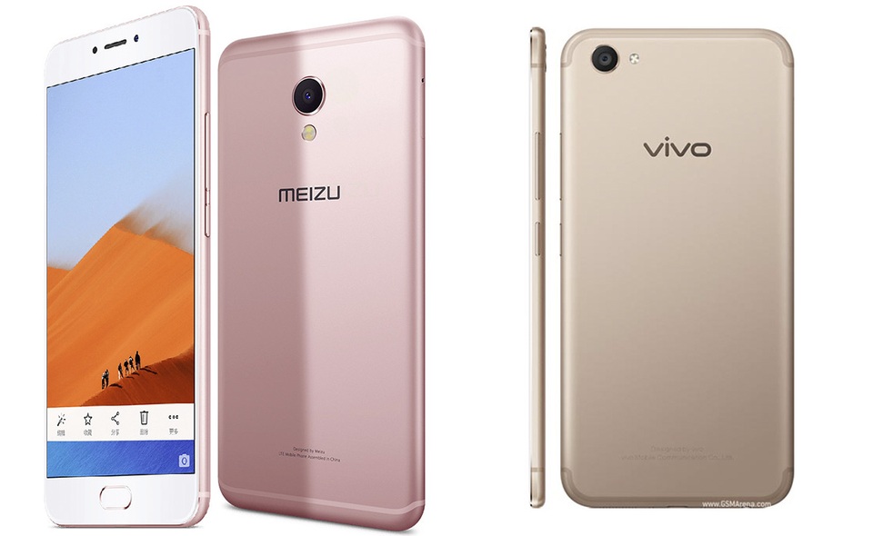 Smartphone quá giống nhau, nhà sản xuất đang đuối ý tưởng? - 2 Meizu MX6 và Vivo V5 Plus