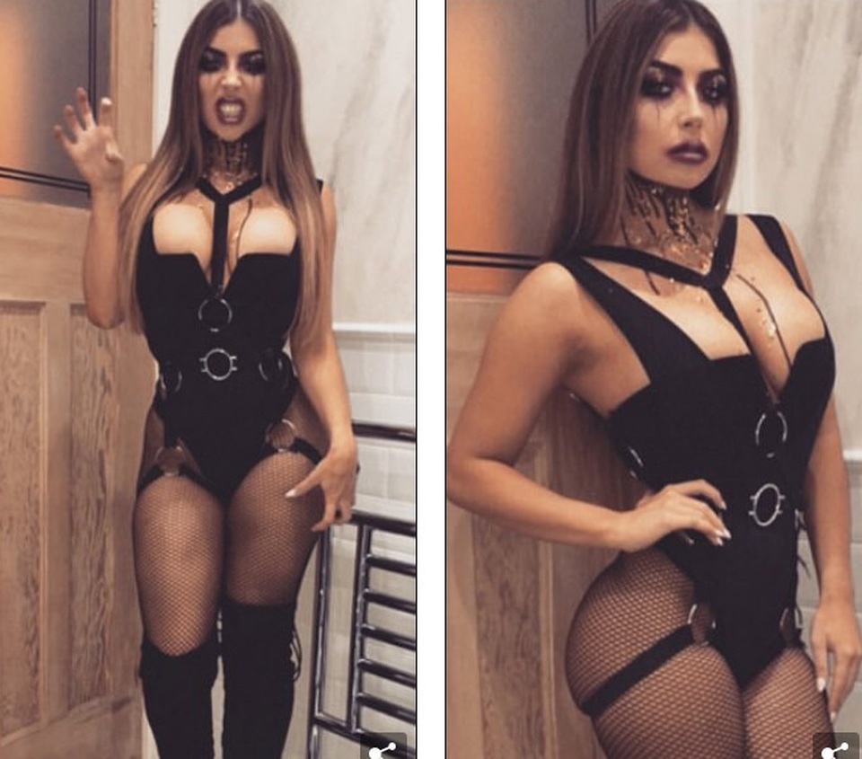 Người đẹp Anh bốc lửa đón Halloween - 8
Abi Clarke bỏ lại sau lưng những lùm xùm chuyện tình ái và cho biết, cô không phải người nhiều lời