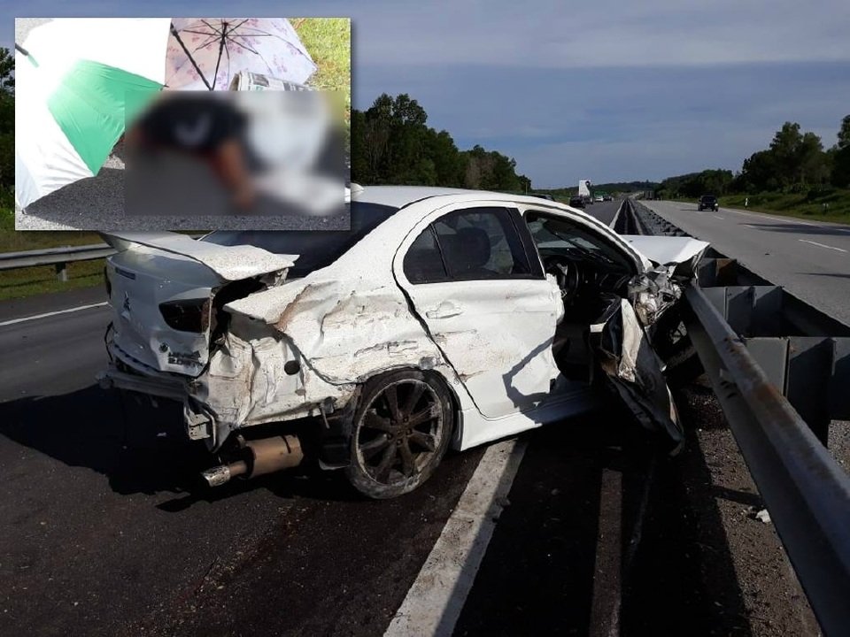 Cài dây an toàn có khó chịu đến mức phải mạo hiểm tính mạng? - 2
Chiếc Mitsubishi Lancer đâm vào dải phân cách kim loại giữa đường
