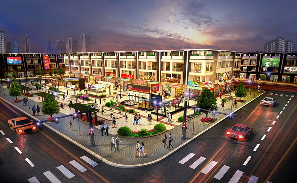 
Mẫu nhà của Airport Golden Gate được thiết kế linh hoạt, dễ dàng kết hợp an cư và kinh doanh thương mại.
