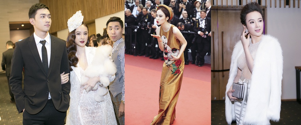 Năm qua Angela Phương Trinh liên tục “gây shock” khi có những bước đi đầy bạo dạn trong cuộc chiến váy áo với những người đẹp khác. Dù là trang phục gợi cảm, cắt xẻ sâu, đầm đuôi cá lộng lẫy hay những bộ cánh mang hồn dân tộc, người đẹp 9x luôn mang đến thần thái của một “nữ hoàng thảm đỏ” – kiêu sa, thu hút và nổi bần bật giữa “rừng” người đẹp.