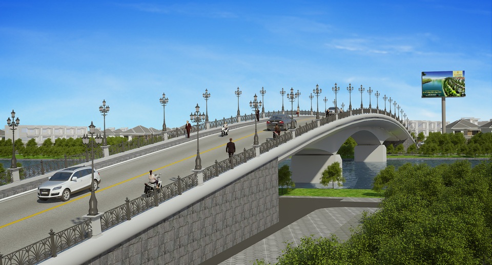 Việc nâng cấp, sửa chữa cầu Thượng Lý được Tập đoàn Vingroup tài trợ toàn phần bằng nguồn vốn của doanh nghiệp.