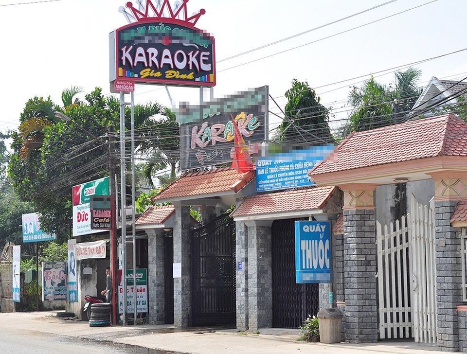 Quán karaoke nơi xảy ra vụ việc