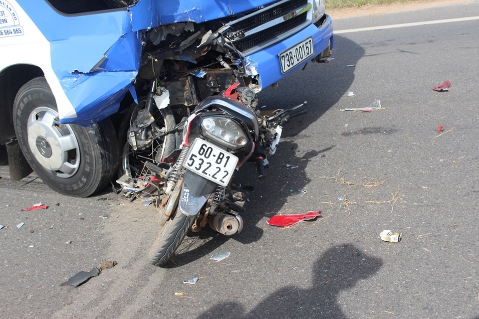 Hiện trường vụ tai nạn