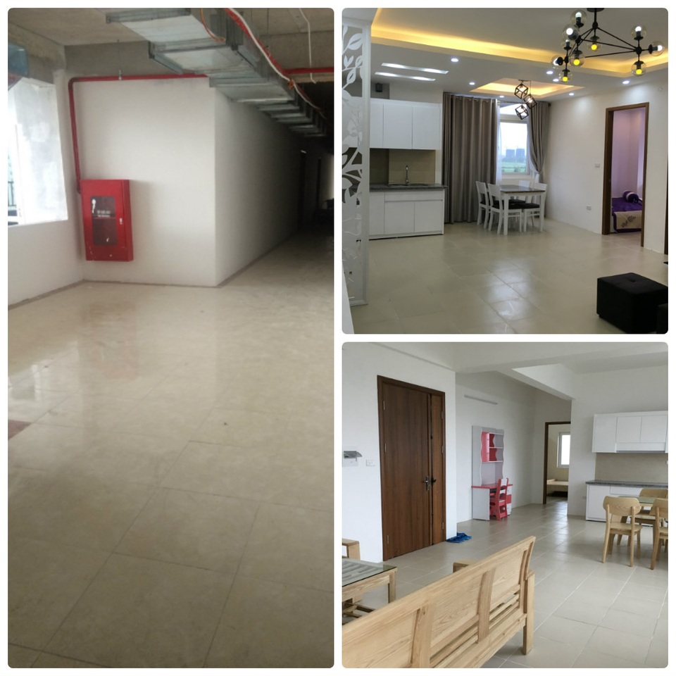 Tabudec Plaza gấp rút chuẩn bị bàn giao nhà cho khách hàng - 2 Hành lang tòa nhà được bố trí rộng rãi, hệ thống PCCC đã sẵn sàng đi vào hoạt động