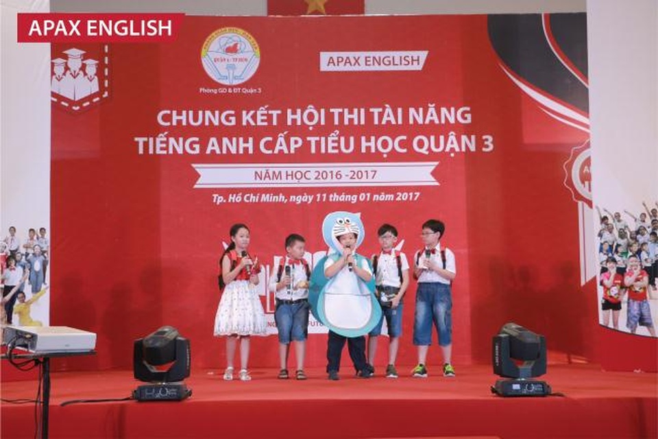 Chung kết đầy ý nghĩa của Hội thi Tài năng tiếng Anh cấp tiểu học quận 3 - 4 Chung kết đầy ý nghĩa của Hội thi Tài năng tiếng Anh cấp tiểu học quận 3 - 4